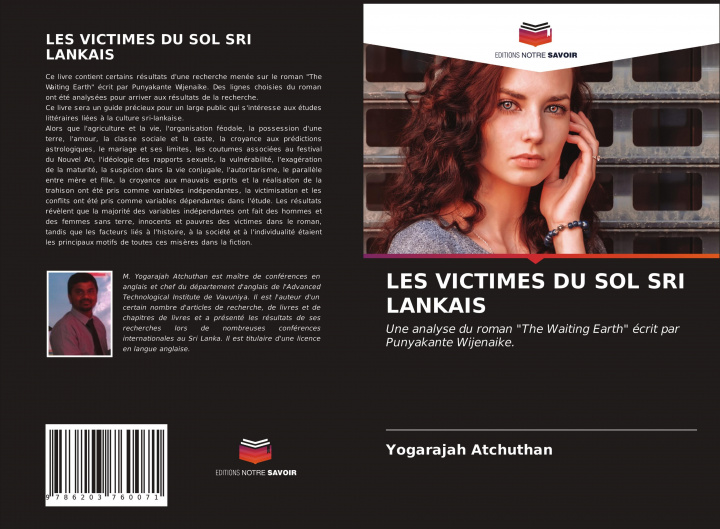 Carte LES VICTIMES DU SOL SRI LANKAIS Yogarajah Atchuthan