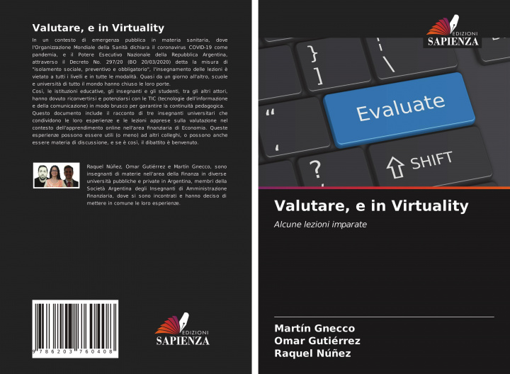 Knjiga Valutare, e in Virtuality Omar Gutiérrez