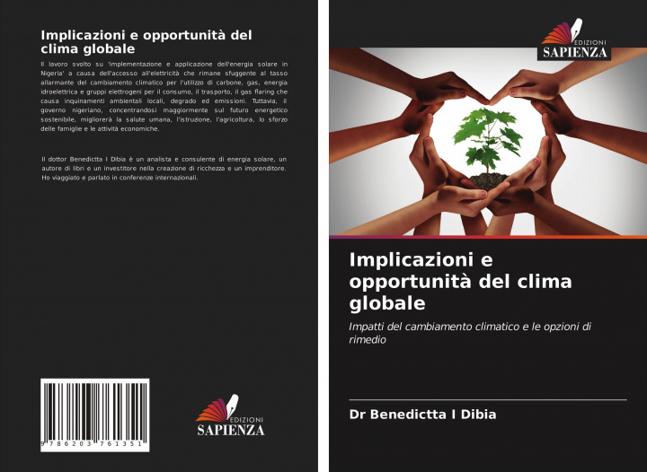 Knjiga Implicazioni e opportunit? del clima globale Dr Benedictta I Dibia