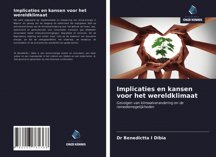 Knjiga Implicaties en kansen voor het wereldklimaat Dr Benedictta I Dibia