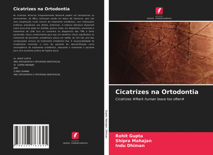 Kniha Cicatrizes na Ortodontia Shipra Mahajan