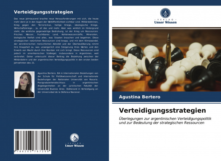 Knjiga Verteidigungsstrategien Agustina Bertero