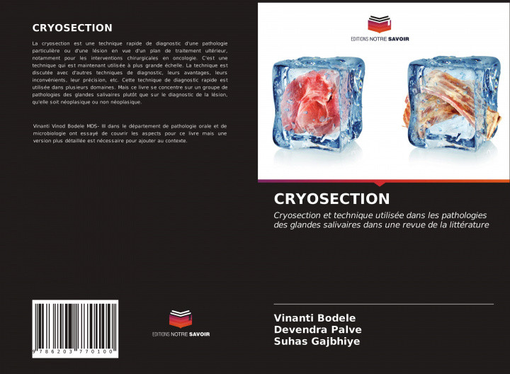 Book CRYOSECTION Devendra Palve