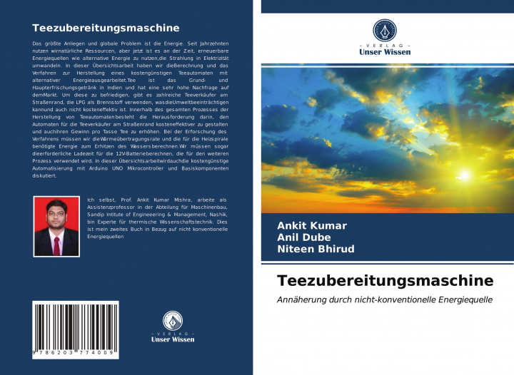 Livro Teezubereitungsmaschine Anil Dube