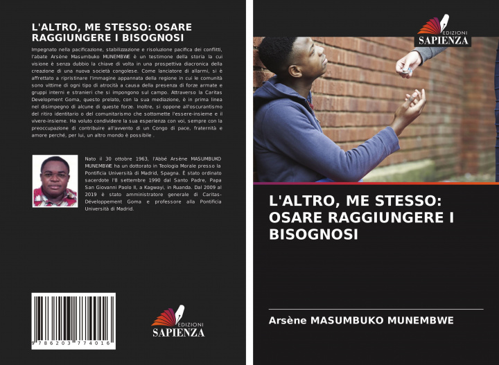 Livro L'ALTRO, ME STESSO: OSARE RAGGIUNGERE I BISOGNOSI Arsène MASUMBUKO MUNEMBWE