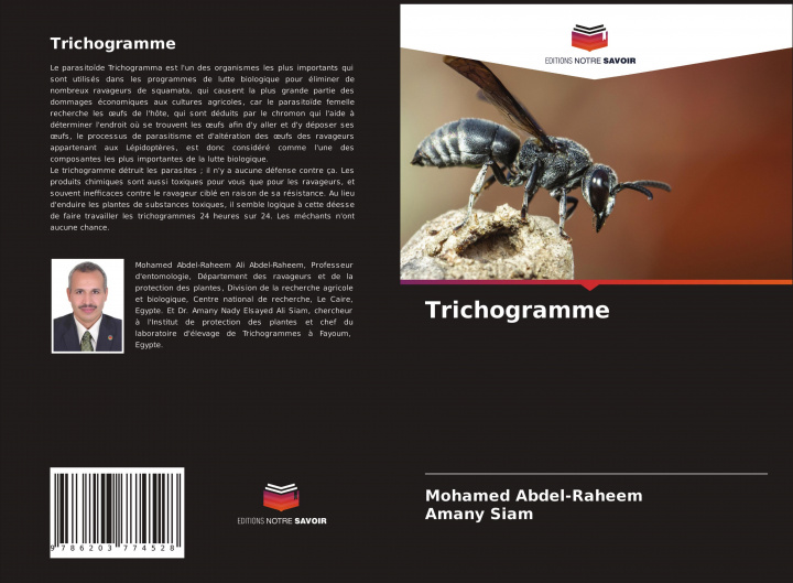 Libro Trichogramme Amany Siam