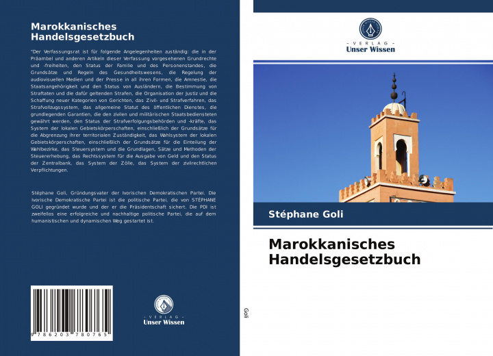 Knjiga Marokkanisches Handelsgesetzbuch Stéphane GOLI