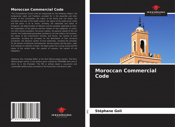 Boek Moroccan Commercial Code Stéphane GOLI