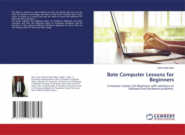 Knjiga Bate Computer Lessons for Beginners Kelvin Bate Ndip