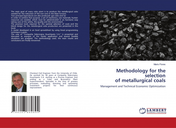 Kniha Methodology for the selection of metallurgical coals 