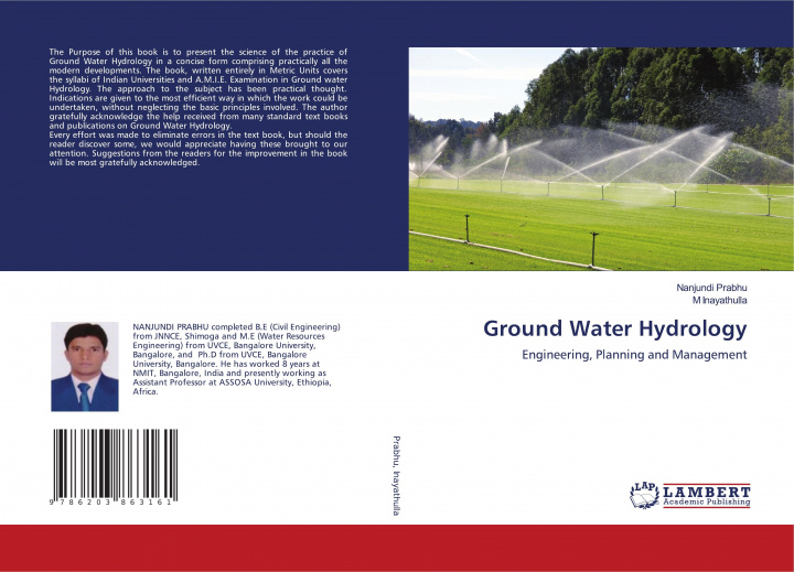 Könyv Ground Water Hydrology M. Inayathulla