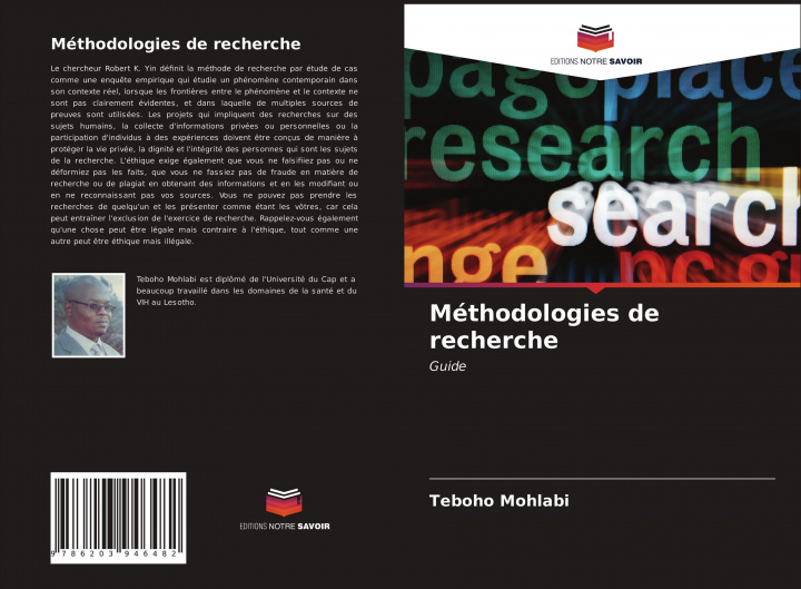 Knjiga Méthodologies de recherche Teboho Mohlabi