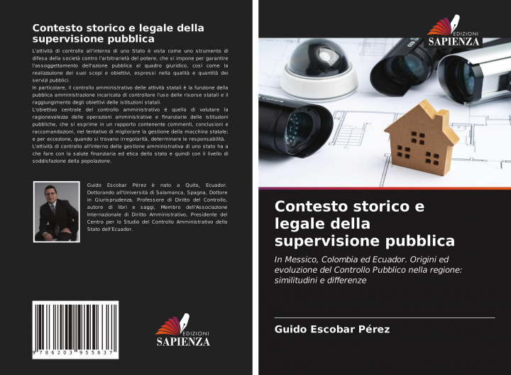 Buch Contesto storico e legale della supervisione pubblica Guido Escobar Pérez