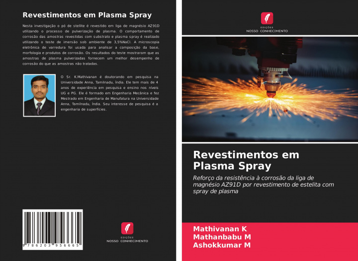 Libro Revestimentos em Plasma Spray Mathanbabu M