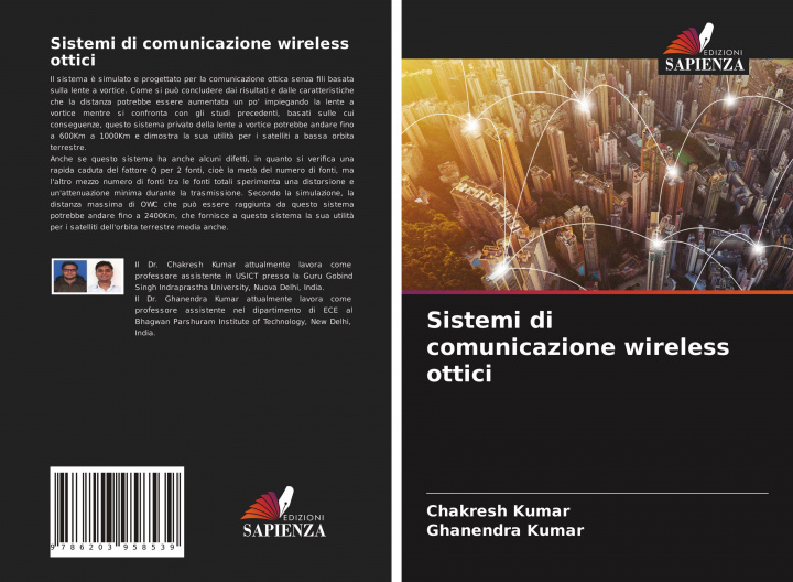 Knjiga Sistemi di comunicazione wireless ottici Ghanendra Kumar
