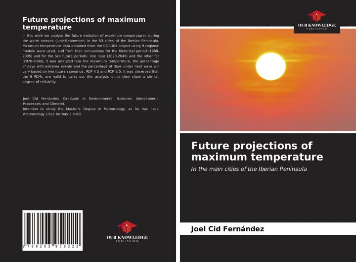 Carte Future projections of maximum temperature Joel Cid Fernández