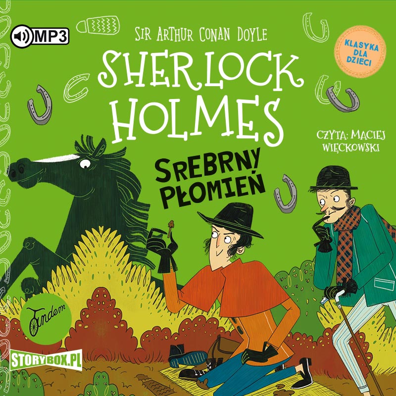 Book CD MP3 Srebrny Płomień. Klasyka dla dzieci. Sherlock Holmes. Tom 16 Arthur Conan Doyle