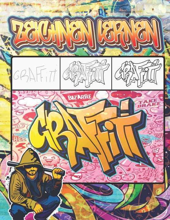 Książka Graffiti Zeichnen Lernen Adventure Clipart Adventure