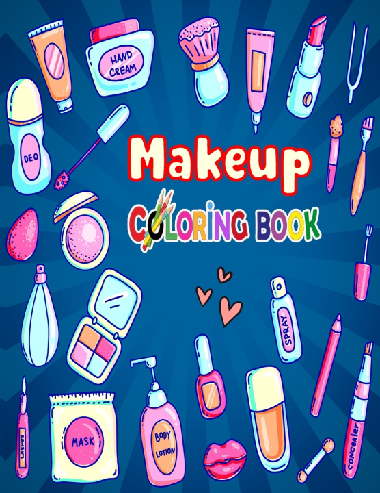 Knjiga Makeup Coloring Book Book Fatema Coloring Book