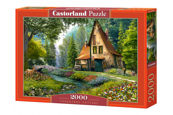 Carte Puzzle 2000 Chatka muchomora C-200634-2 