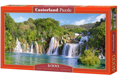 Kniha Puzzle 4000 Mosty na Wełtawie w Pradze C-400096-2 