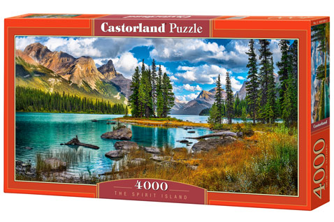 Joc / Jucărie Puzzle 4000 Wyspa ducha C-400188-2 