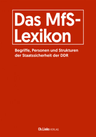 Libro Das MfS-Lexikon Bernd Florath