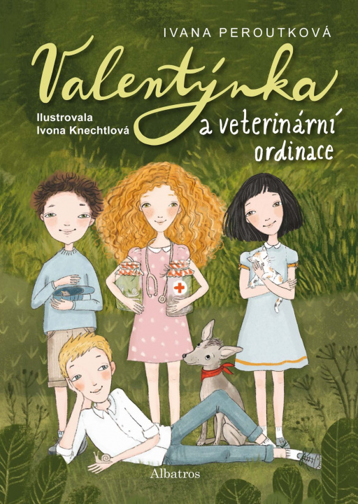 Knjiga Valentýnka a veterinární ordinace Ivana Peroutková