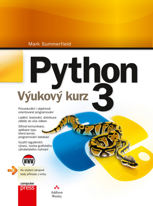 Kniha Python 3 Mark Summerfield