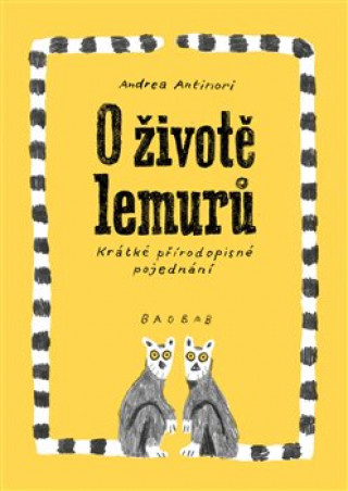 Book O životě lemurů Andrea Antinori