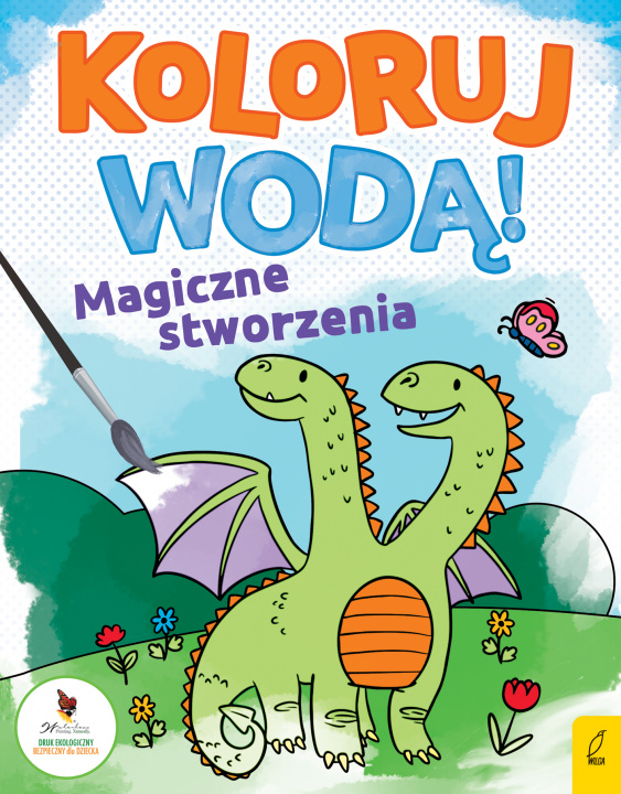 Βιβλίο Magiczne stworzenia. Koloruj wodą Opracowanie zbiorowe