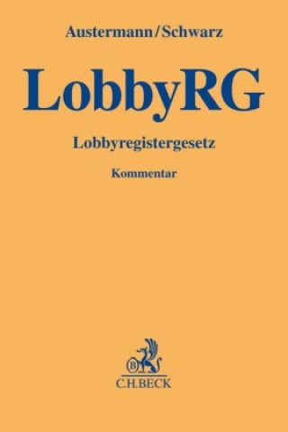 Knjiga Lobbyregistergesetz Kyrill-Alexander Schwarz