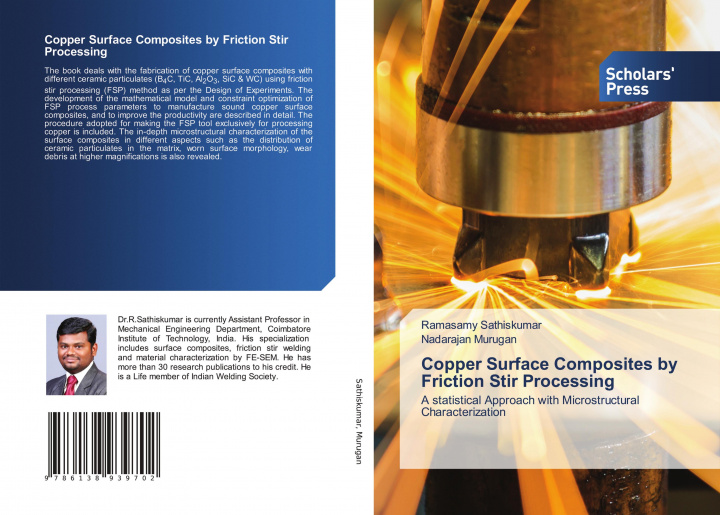 Knjiga Copper Surface Composites by Friction Stir Processing Nadarajan Murugan