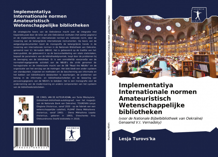 Kniha Implementatiya Internationale normen Amateuristisch Wetenschappelijke bibliotheken 