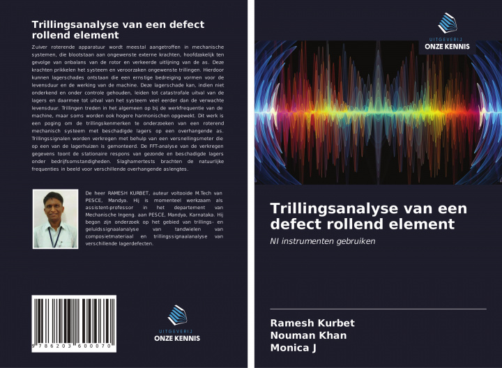 Knjiga Trillingsanalyse van een defect rollend element Nouman Khan