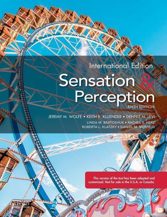 Książka Sensation and Perception 