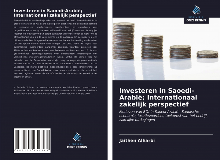 Könyv Investeren in Saoedi-Arabië; Internationaal zakelijk perspectief 