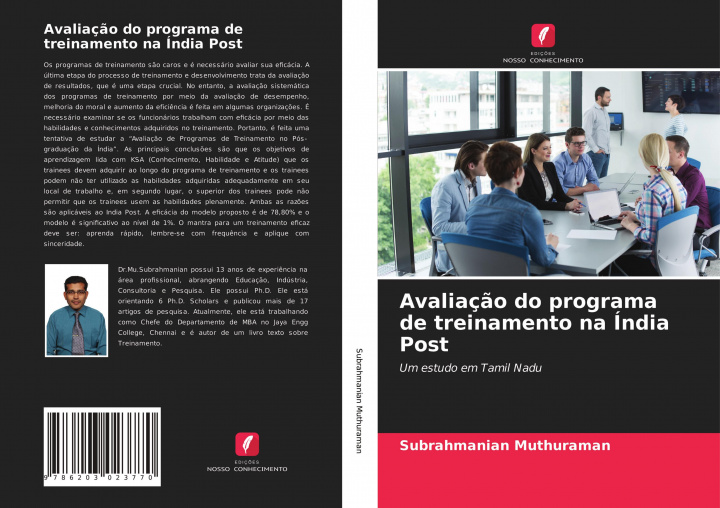 Book Avaliaç?o do programa de treinamento na Índia Post Subrahmanian Muthuraman