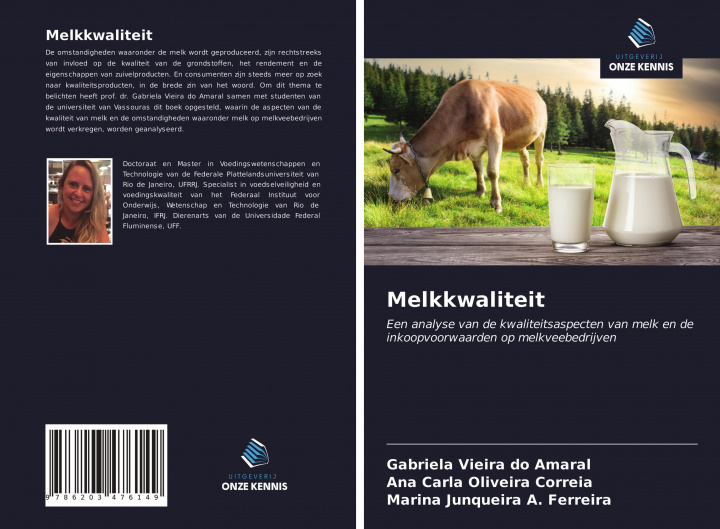 Boek Melkkwaliteit Ana Carla Oliveira Correia