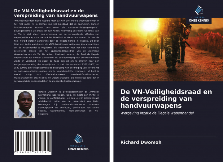 Knjiga De VN-Veiligheidsraad en de verspreiding van handvuurwapens 