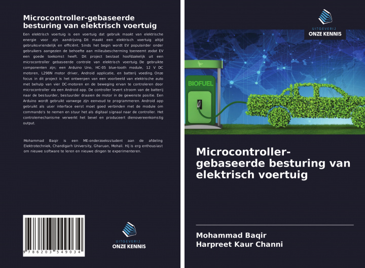 Knjiga Microcontroller-gebaseerde besturing van elektrisch voertuig Harpreet Kaur Channi