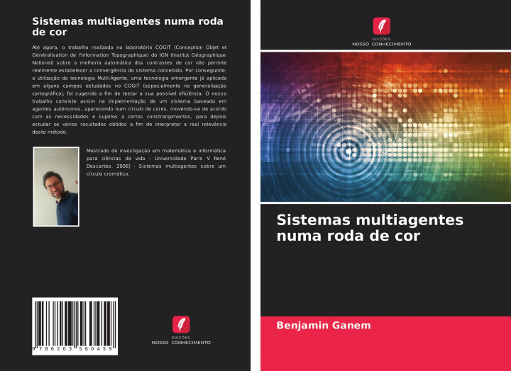 Book Sistemas multiagentes numa roda de cor 