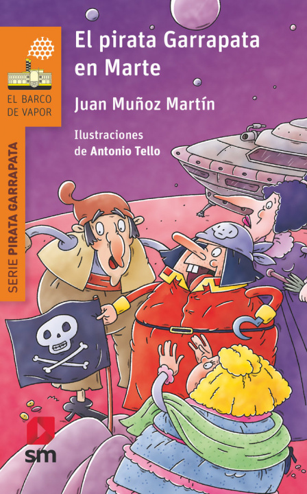 Kniha El pirata Garrapata en Marte MUÑOZ MARTIN