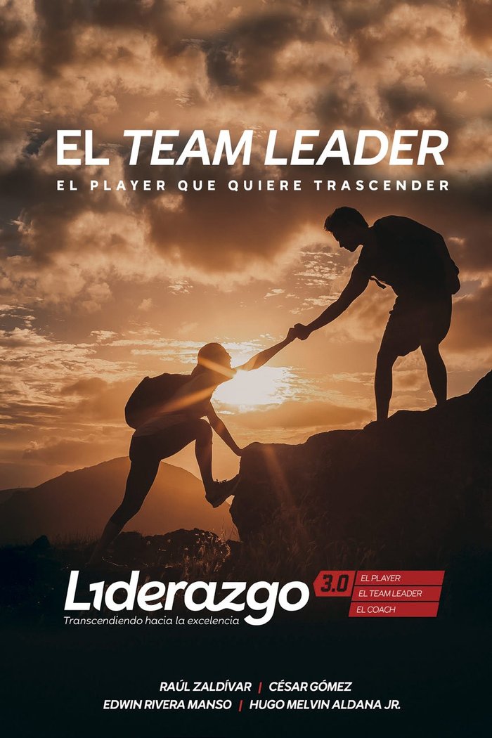 Kniha El Team Leader (Versión B/N) Zaldívar