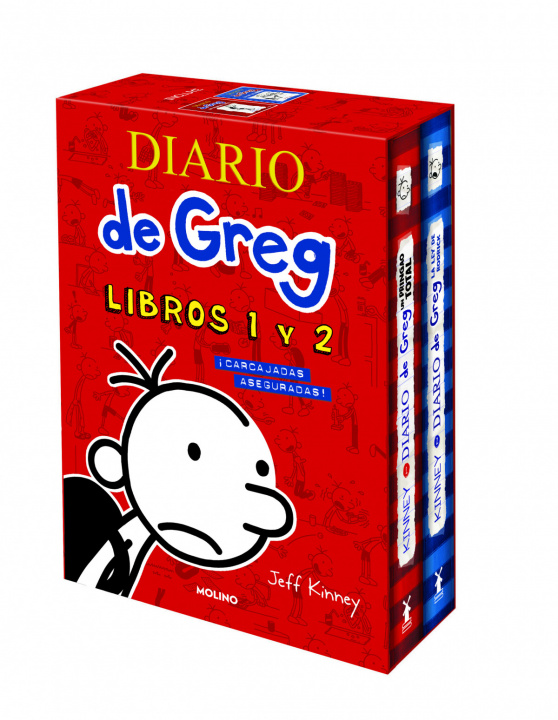 Kniha Pack Diario de Greg 1 y 2 KINNEY