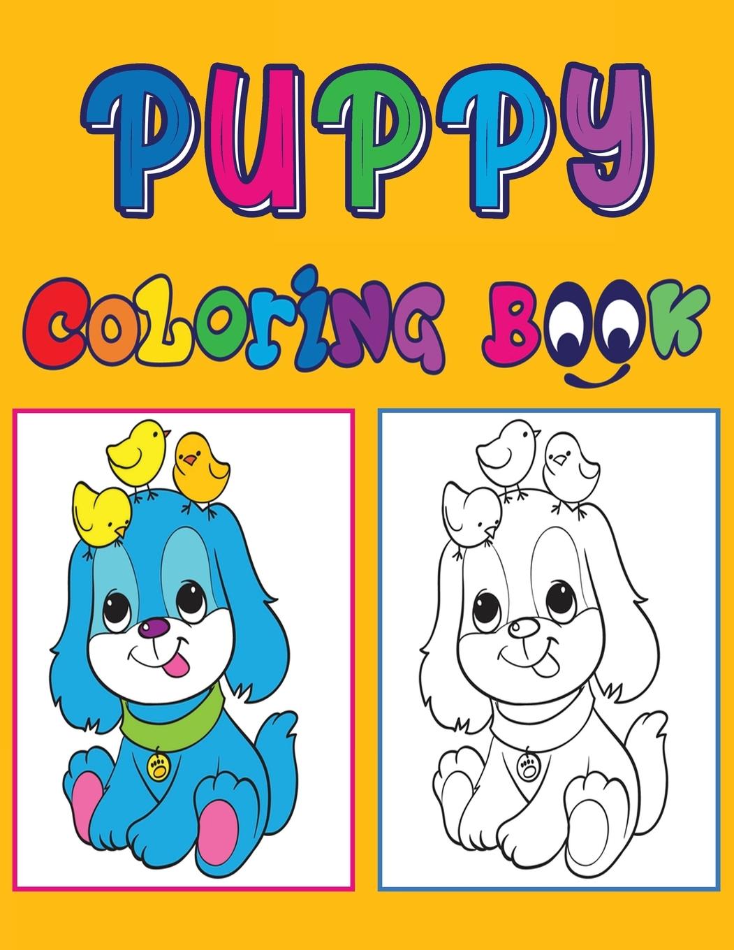 Buch Puppy Coloring Book Norea Dahlberg