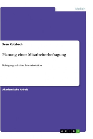 Boek Planung einer Mitarbeiterbefragung Sven Kotzbach