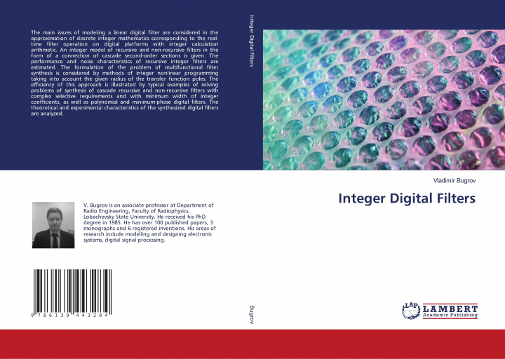 Knjiga Integer Digital Filters Vladimir Bugrov