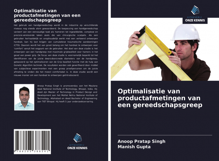 Kniha Optimalisatie van productafmetingen van een gereedschapsgreep Manish Gupta