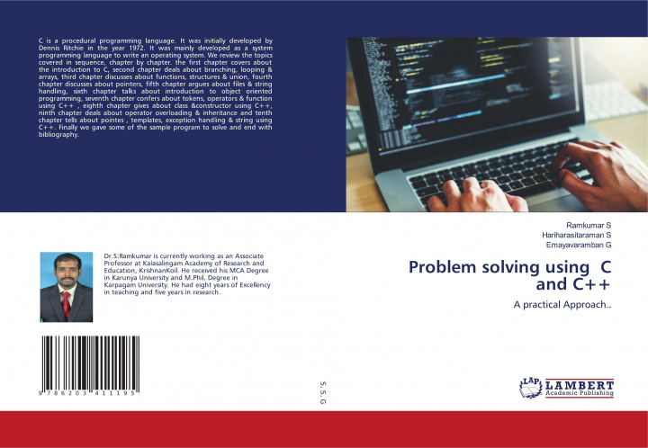 Knjiga Problem solving using C and C++ Hariharasitaraman S